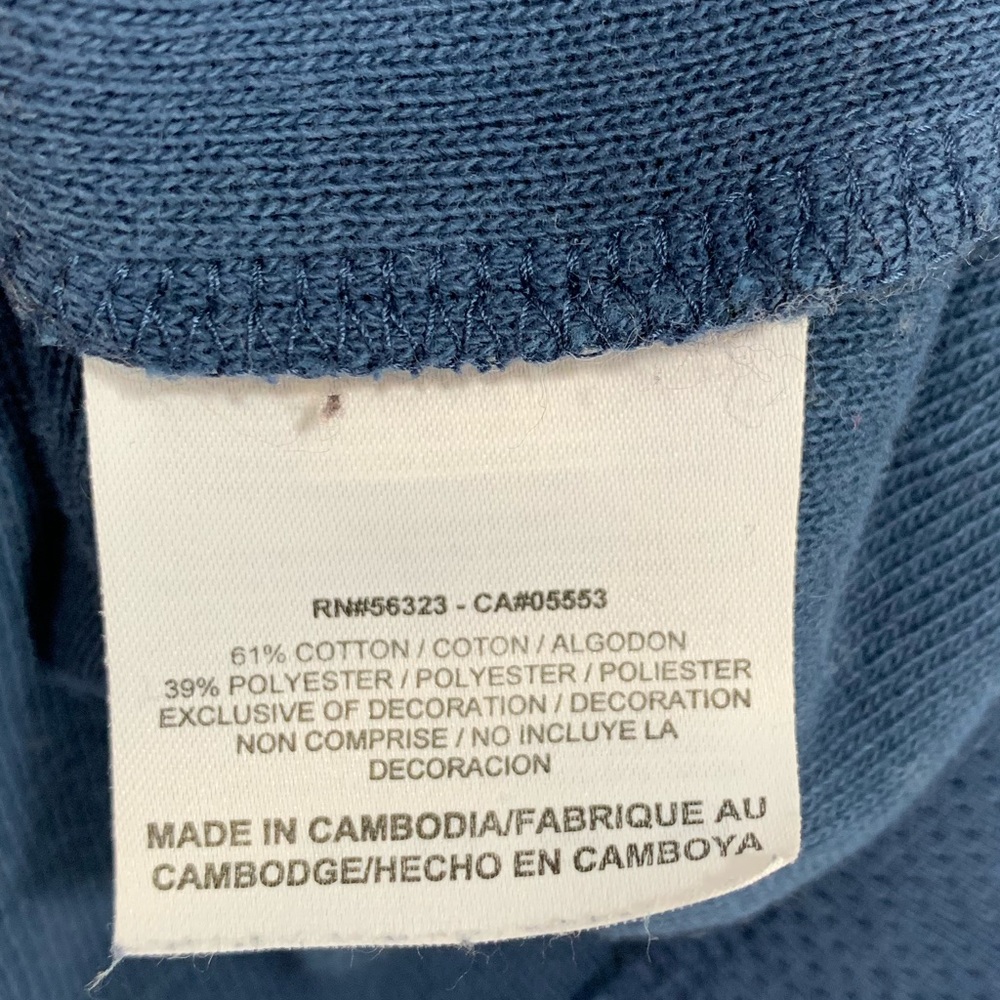Nike Golf Blue Long Sleeve Pullover - Picture 5 of 6